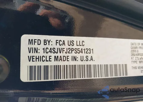 2023 Jeep Grand Wagoneer Obsidian 4X4 from USA, damaged, VIN 1C4SJVFJ2PS541231